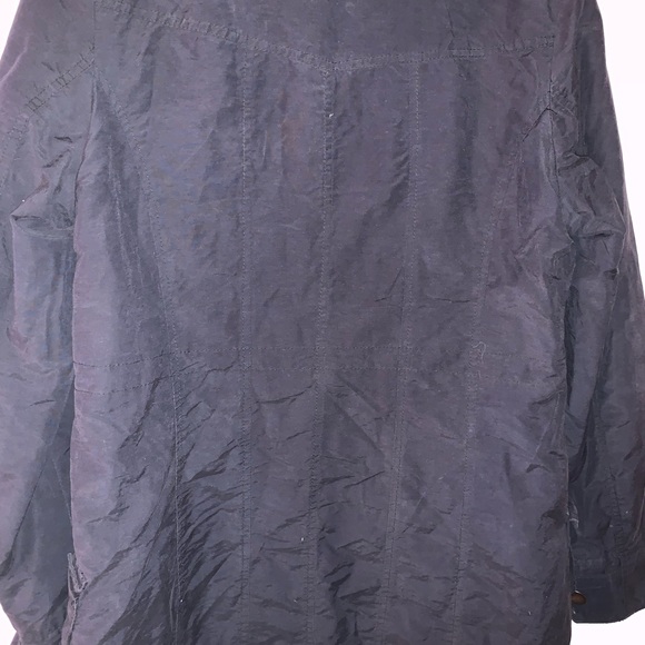 M Black Double-Layered Coat with Hoodie - Picture 15 of 15